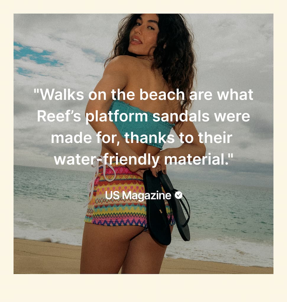 The word’s out. Editors love them, customers swear by them, and the reviews keep piling up. See why REEF flip flops keep getting the spotlight.