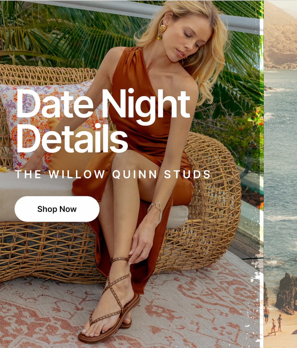 Our best-selling Quinn is back with a fresh studded update—loved for its comfort, worn on repeat for a reason.