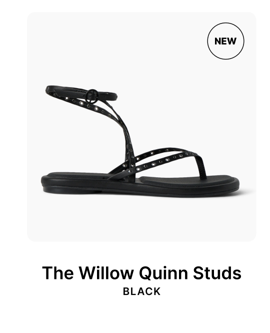 Your new day-to-night sandal has arrived. Explore new Embellishment styles at REEF.  Try the Willow Quinn Studs in Black. 