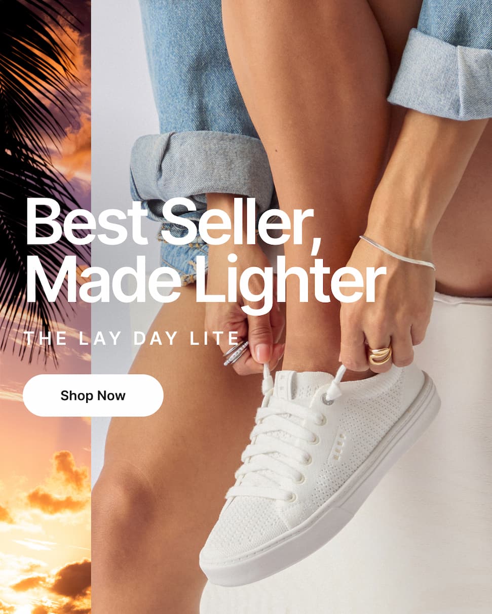 All day, every plan—the Lay Day Lite fits right in. Breathable knit, ultra-light feel, and a cushy step with a little lift.