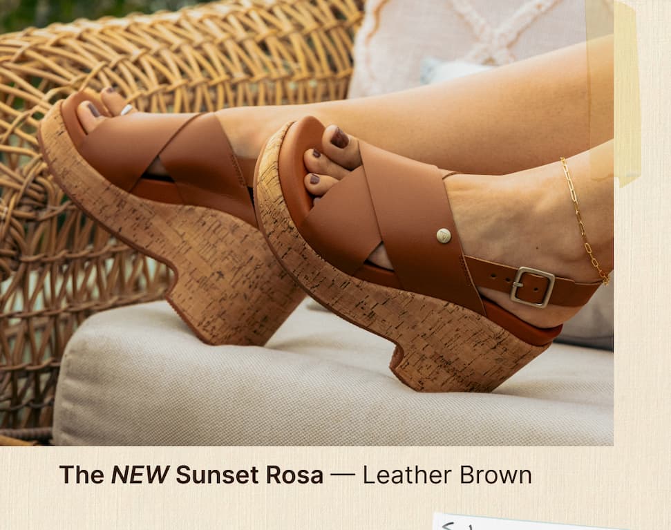 New arrivals! Meet the Maya, Rosa, and Cleo. Effortless coastal boho vibes with the comfort you’ll want on repeat. The Sunset Rosa in Leather Brown now at REEF