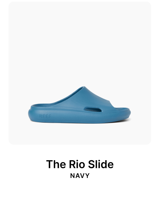 Red, white, and blue for the whole crew. Shop the Americana collection and get everyone ready for summer holiday fun. Get the Rio Slide in Navy