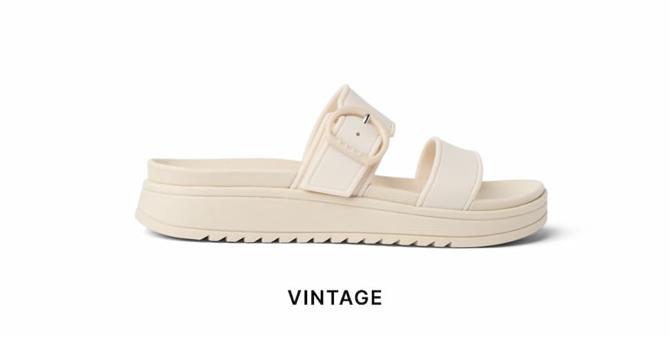 Your new go-to just landed. The Vista Capri features an adjustable strap and glossy buckle that brings a little extra to every look. Try the Vista Capri in Vintage