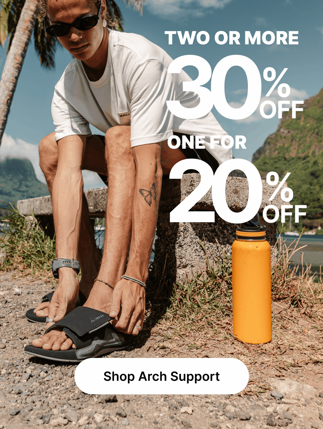 STEP INTO ARCH SUPPORT. Shop and save! Give your arch support a cushioned upgrade during our 4th of July Sale.  Discount applied in cart. Shop now!