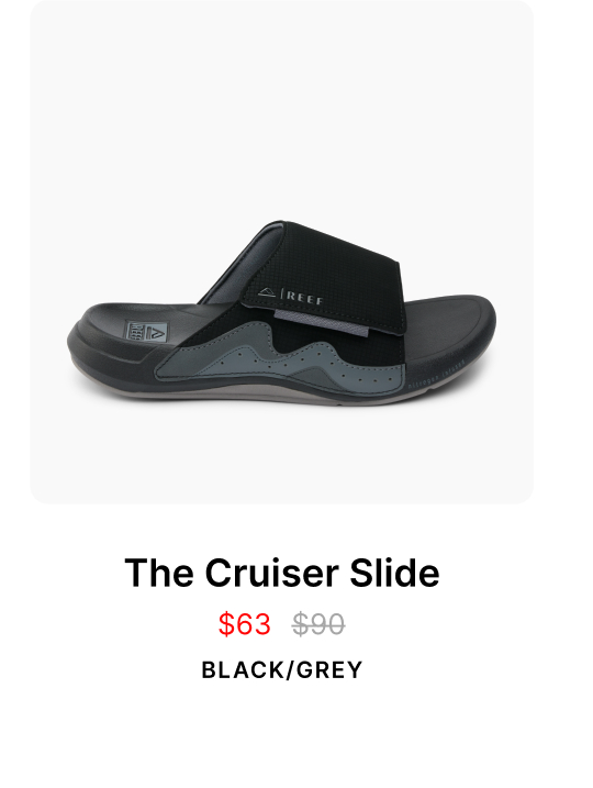 STEP INTO ARCH SUPPORT. Shop and save! Give your arch support a cushioned upgrade during our 4th of July Sale.  Discount applied in cart. Shop Cruiser Slide