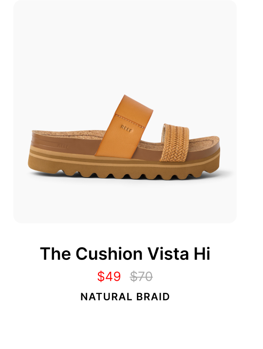 STEP INTO ARCH SUPPORT. Shop and save! Give your arch support a cushioned upgrade during our 4th of July Sale.  Discount applied in cart. Shop Cushion Vista Hi