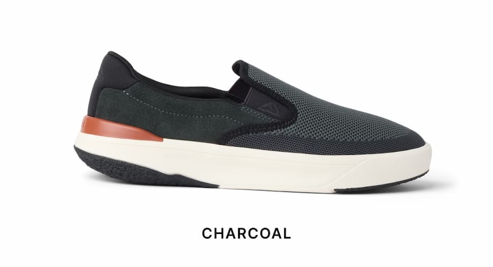 Everything you like about the Del Mar, without the laces. Slip in and get high-rebound cushioning, steady support, and a lightweight build that keeps things easy from start to finish. Try it in Charcoal.