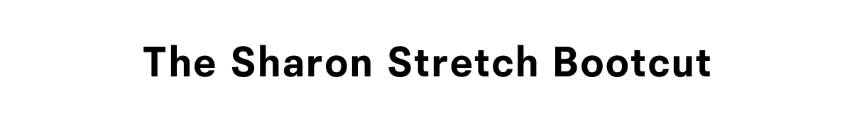 The Sharon Stretch Bootcut