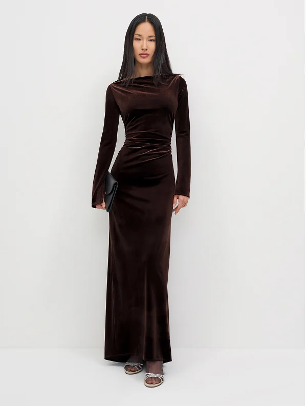 Donya Velvet Dress