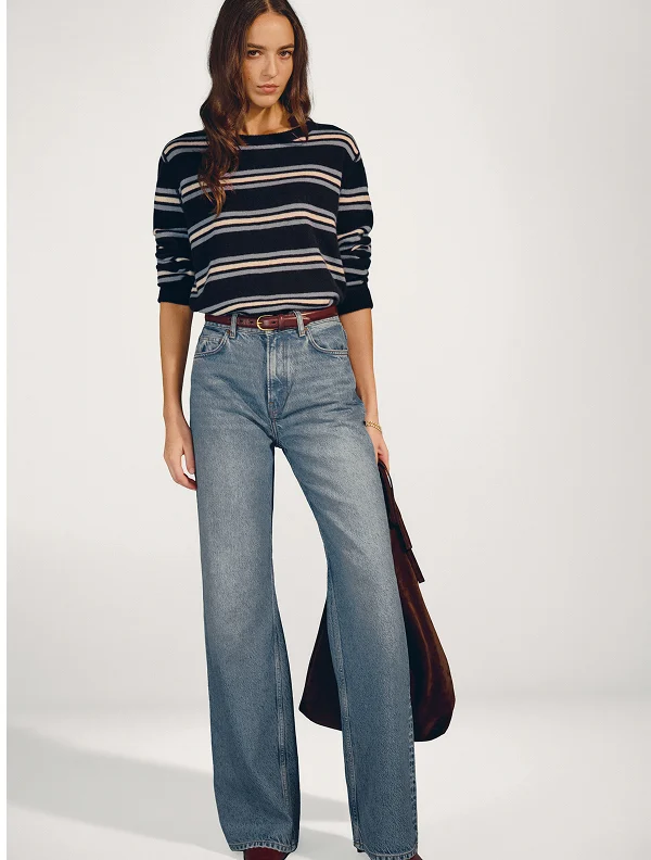 Cary High Rise Slouchy Wide Leg Jeans