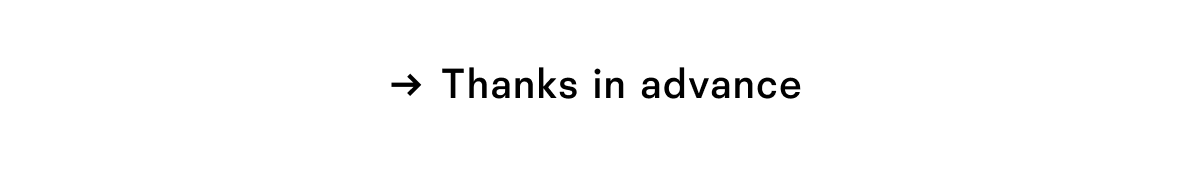Thanks in advance