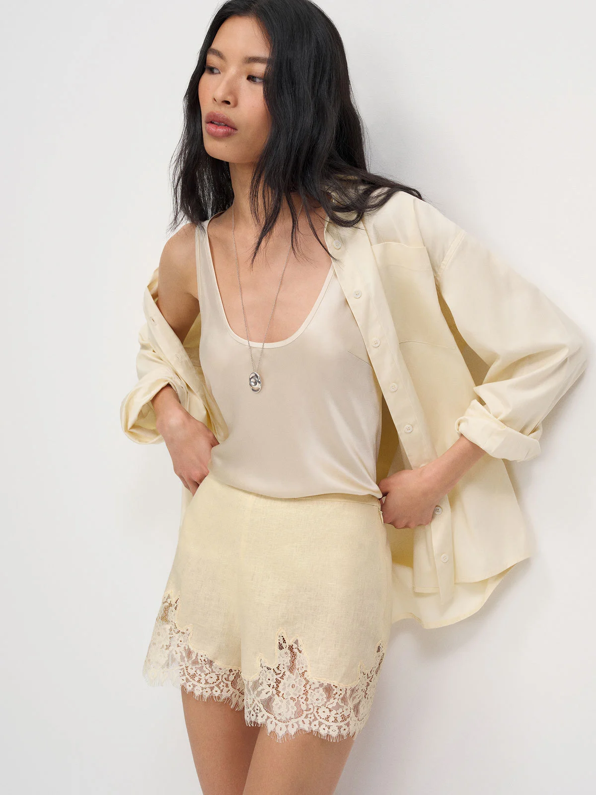Fern Linen Short