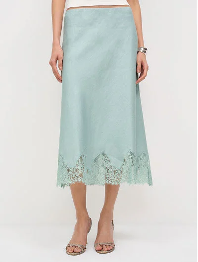 Carolina Linen Skirt