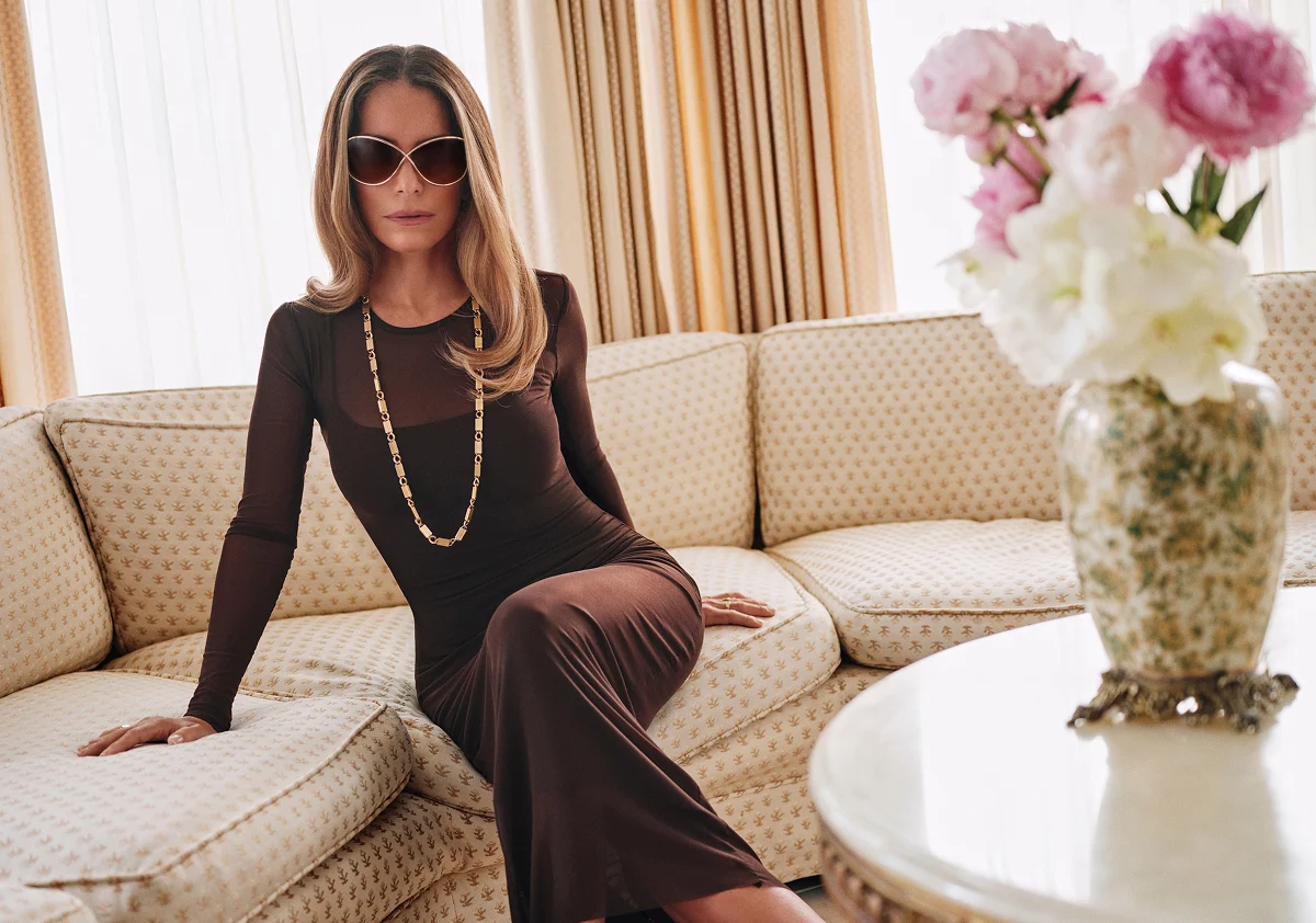 Rene Mesh Knit Dress