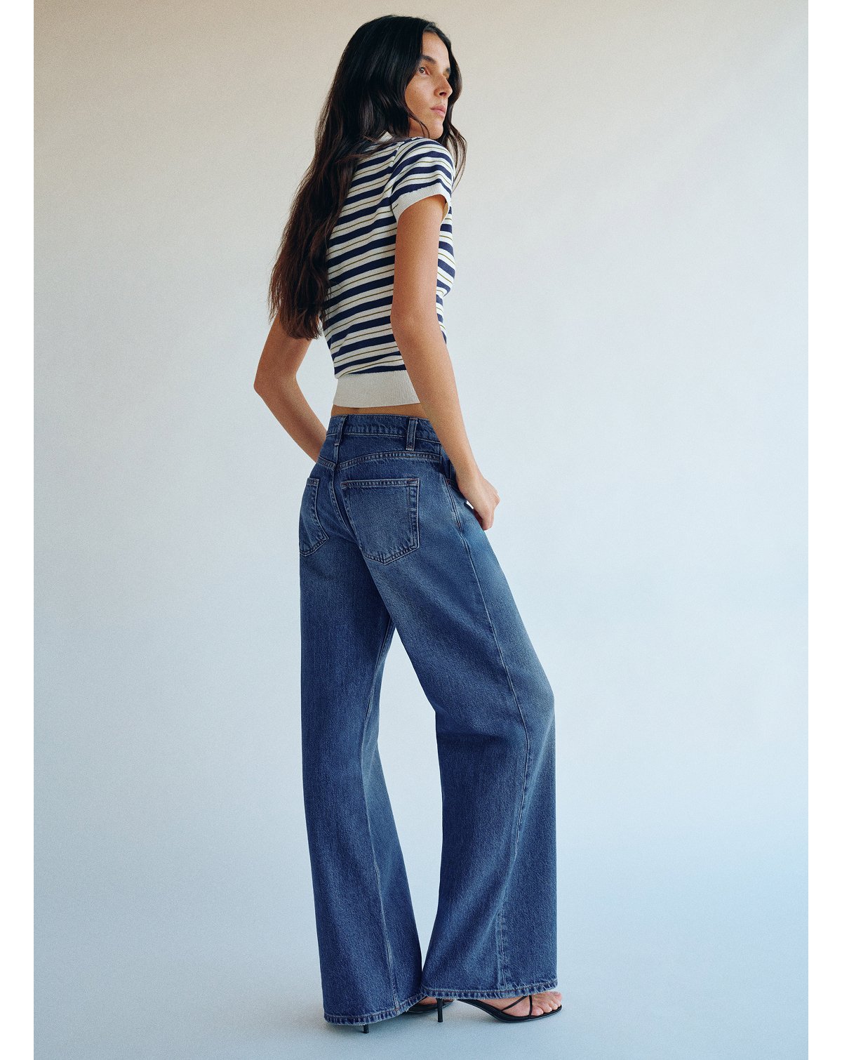 Cary High Rise Slouchy Wide Leg Jeans