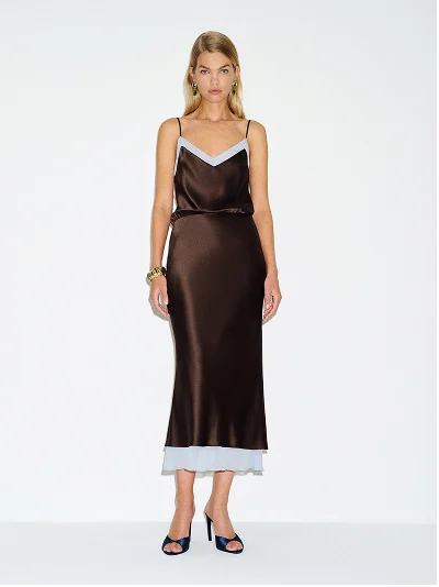 Kelsa Silk Dress