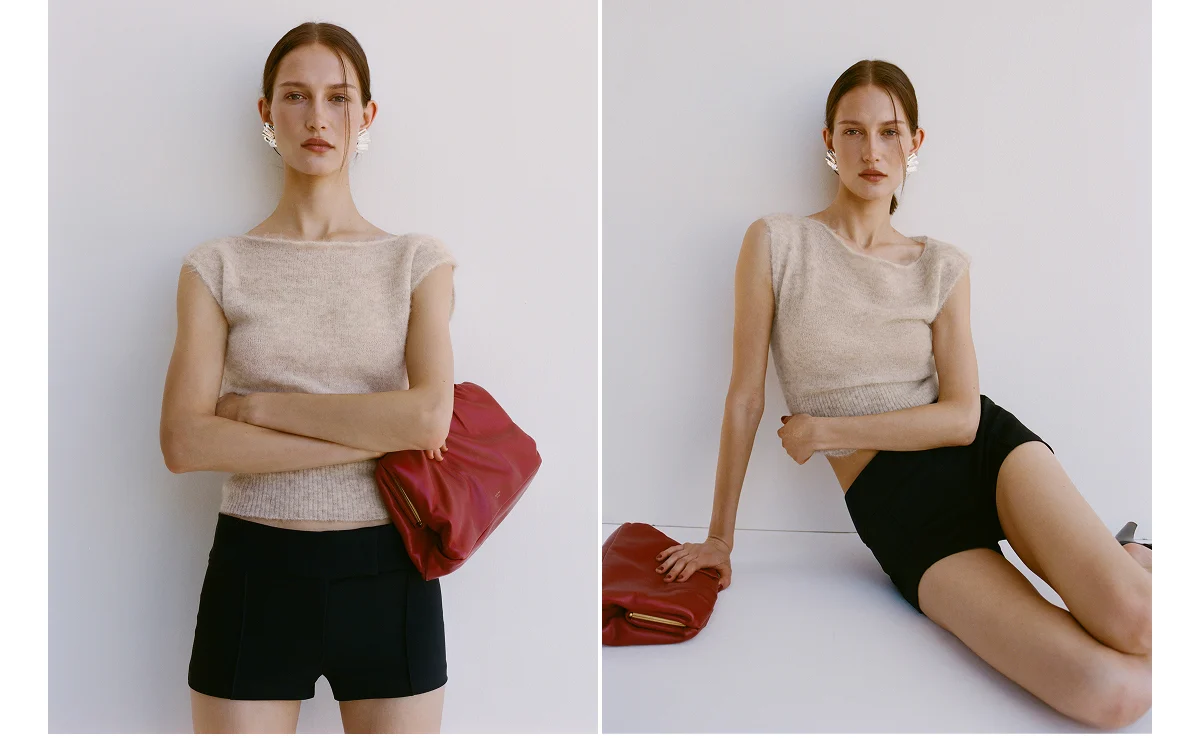 Rhiannon Sheer Alpaca Sweater Top