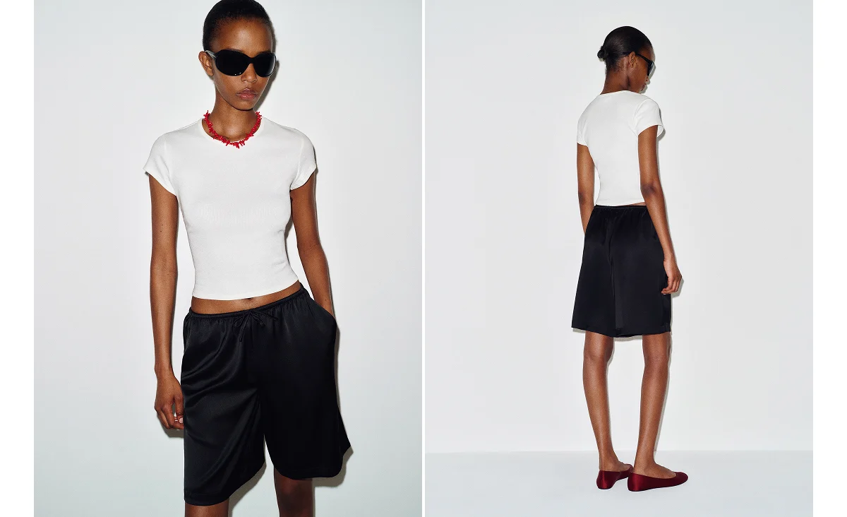 Sandy Satin Short