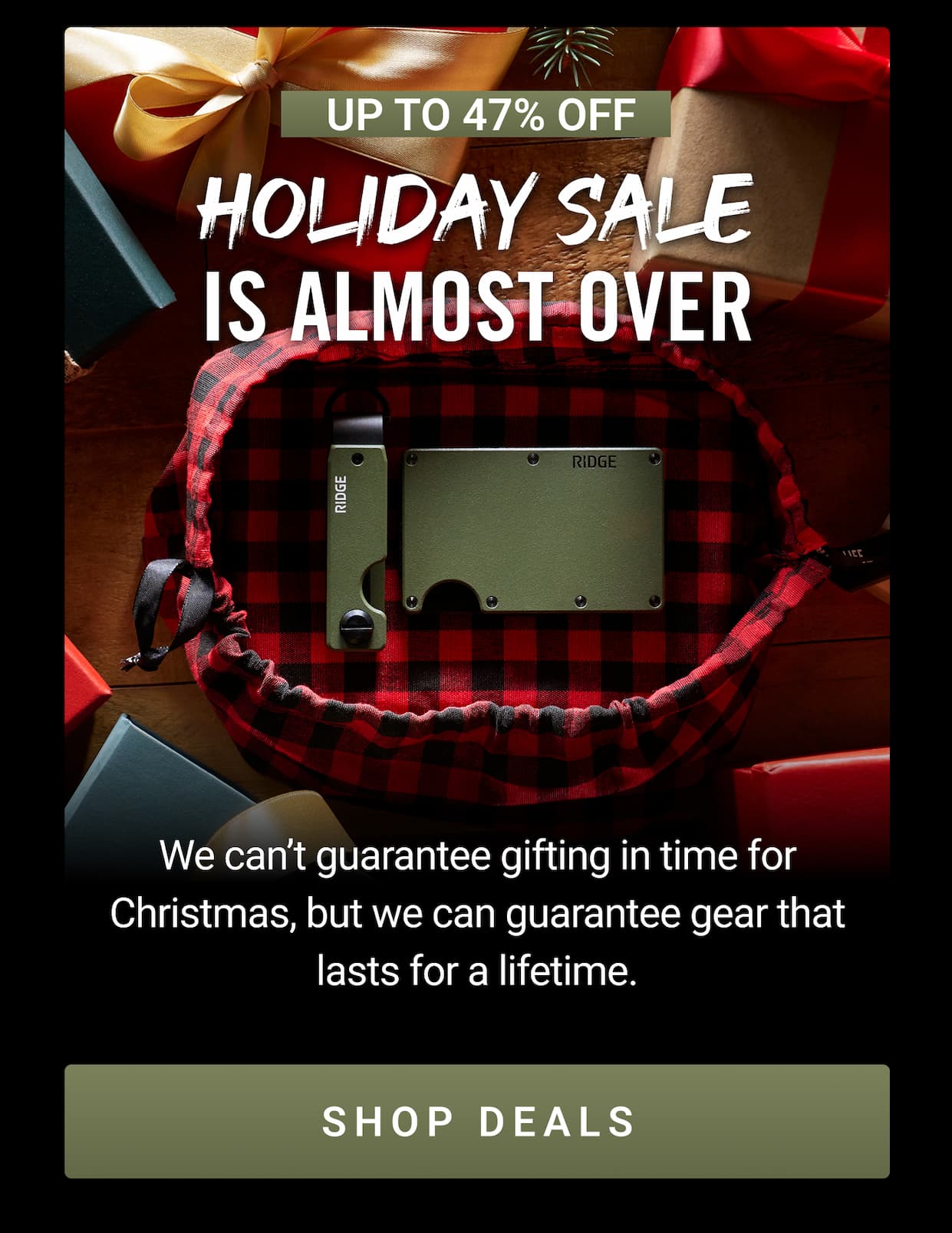 Up to 47% Off Holiday Sale is Almost Over