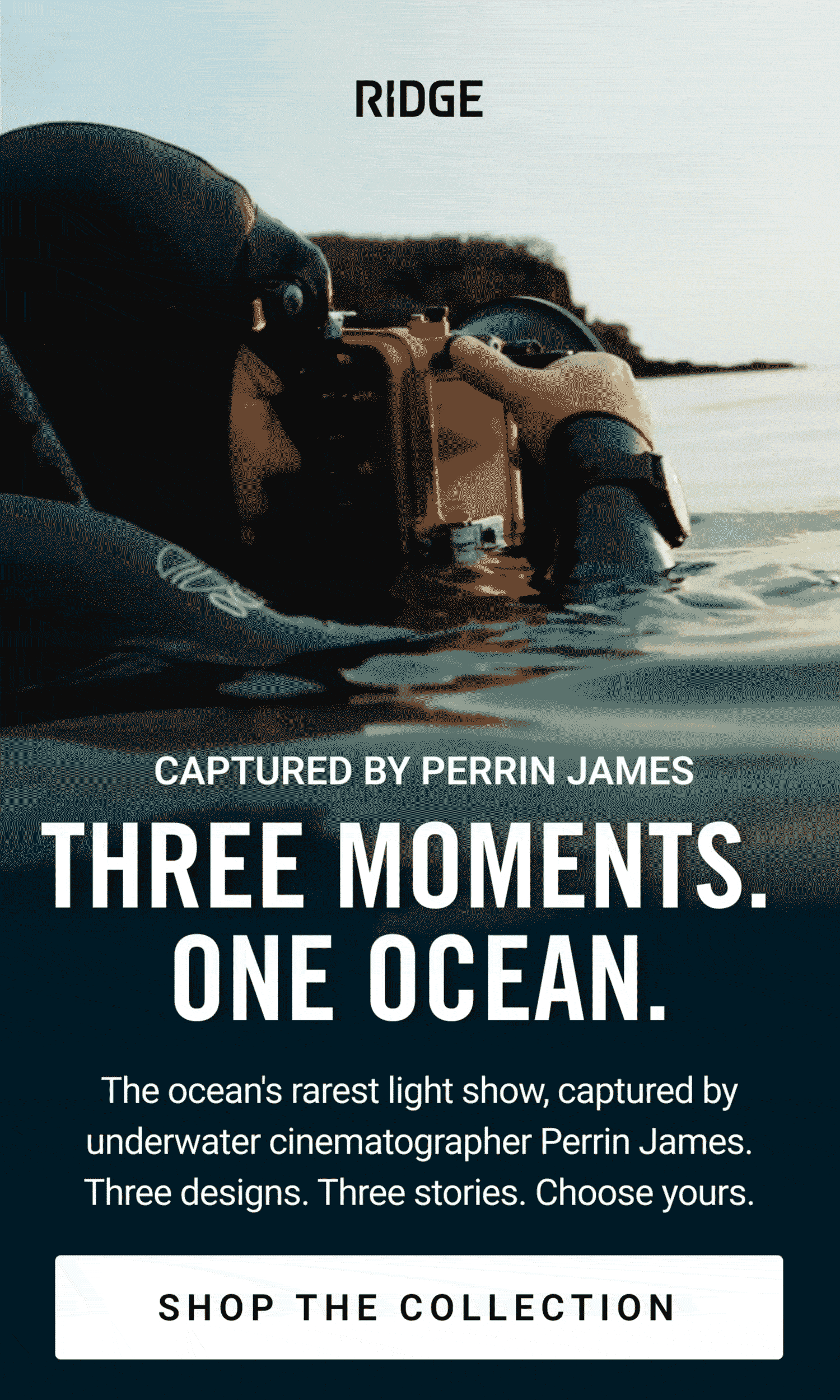 Three Moments, One Ocean | Shop Now
