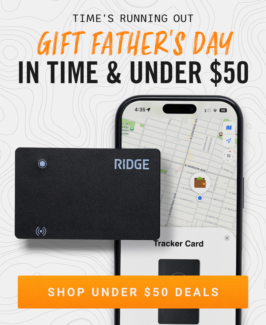 Gift Father's Day in Time & Under $50