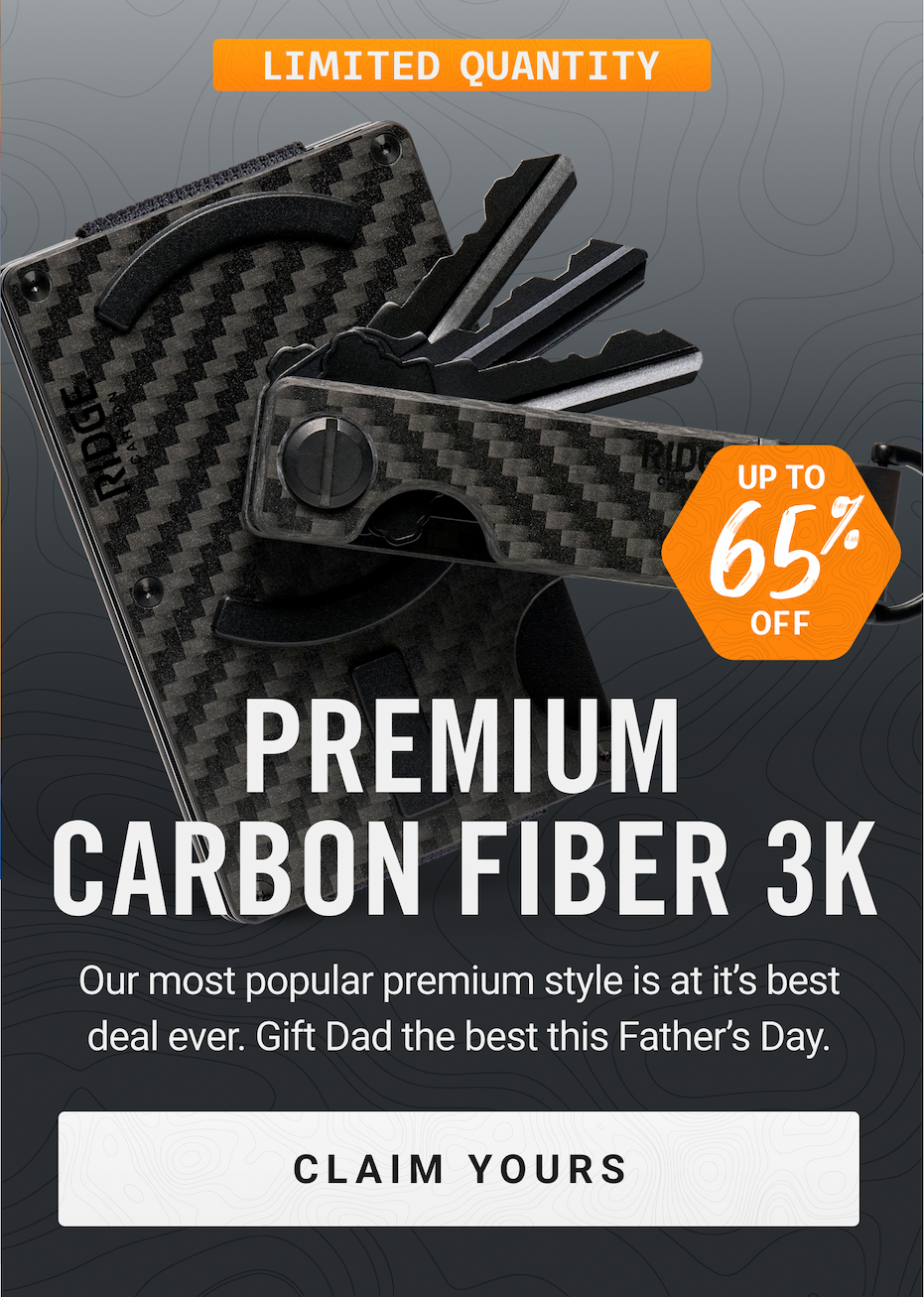 EXTENDED: Up to 65% OFF Carbon Fiber 3K