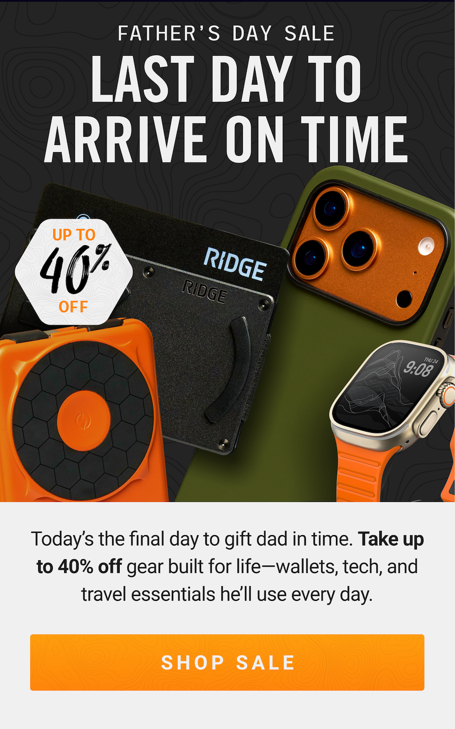 Last Day to Arrive on Time | Up to 40% OFF
