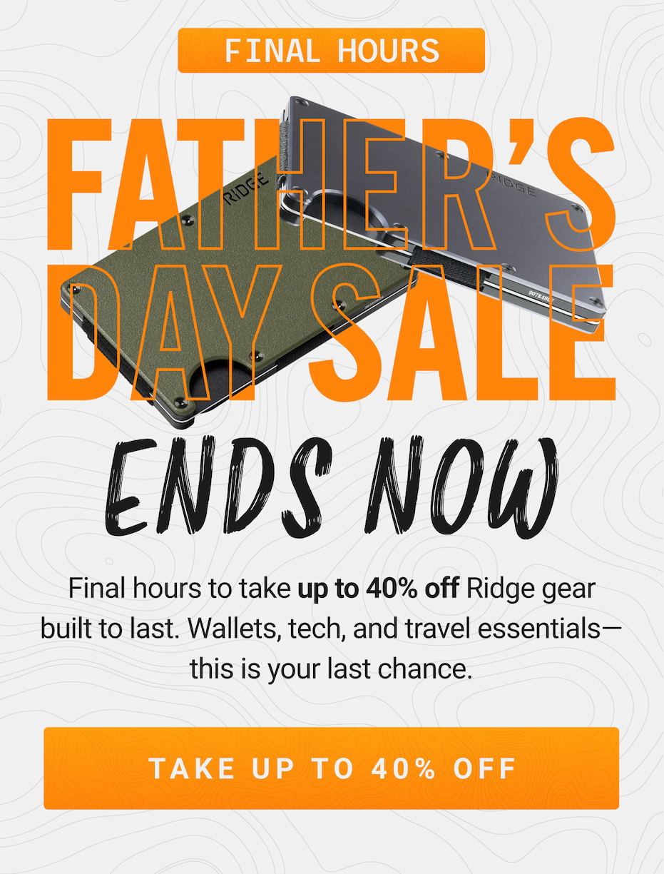 Father's Day Sale Ends NOW