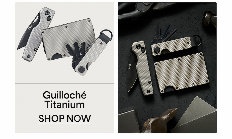 Guilloché Titanium | Shop Now