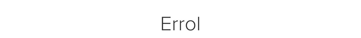 Errol