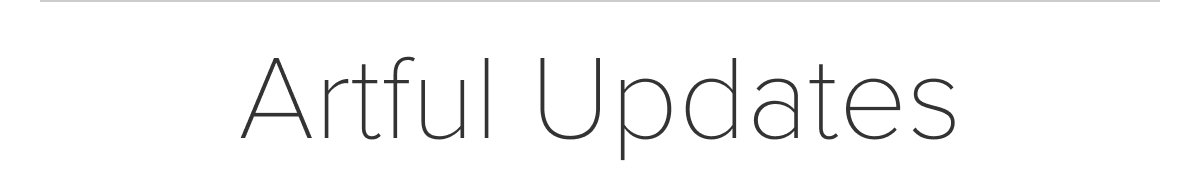 Artful Updates