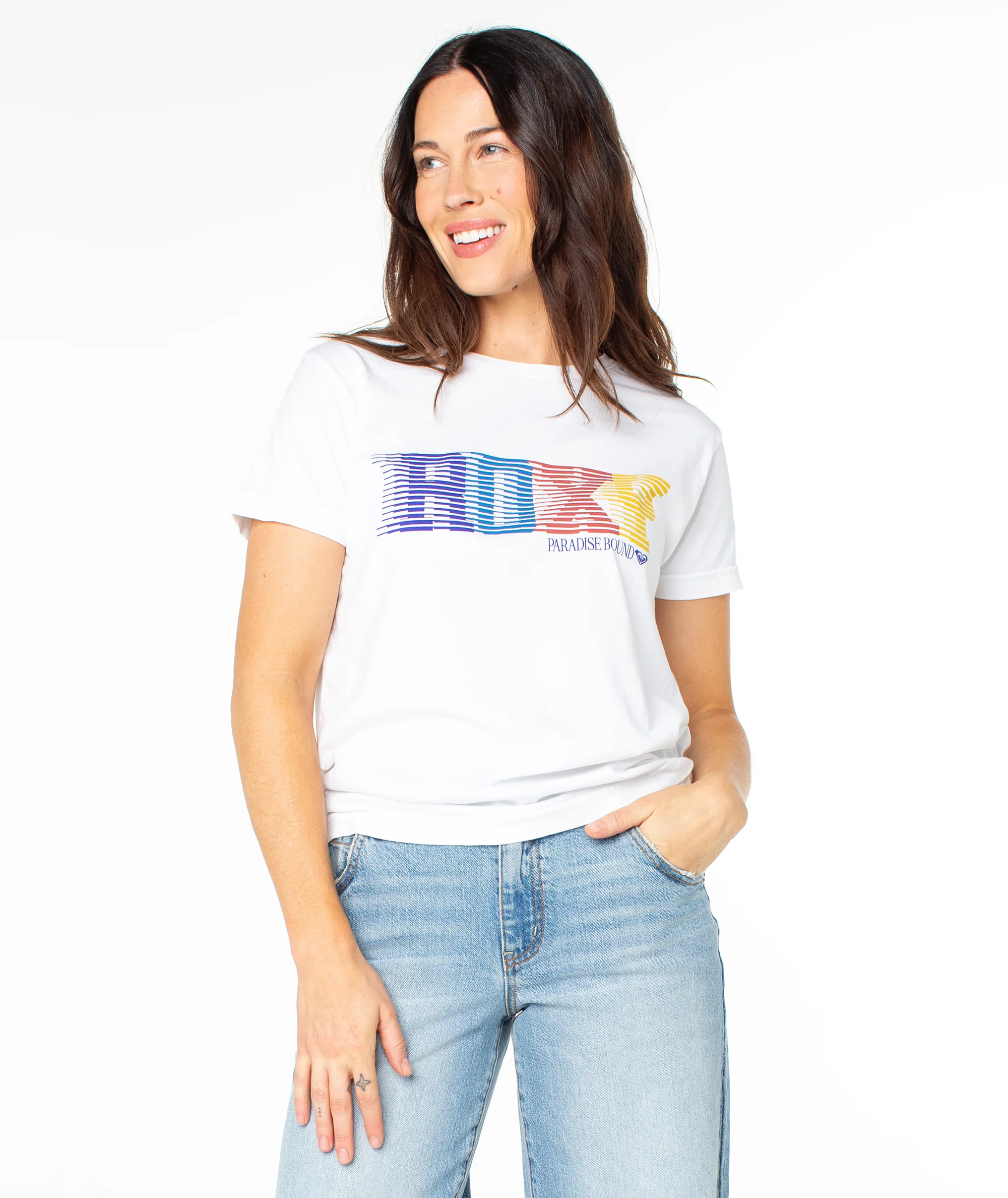 Image of Paradise Bound Boyfriend Tee