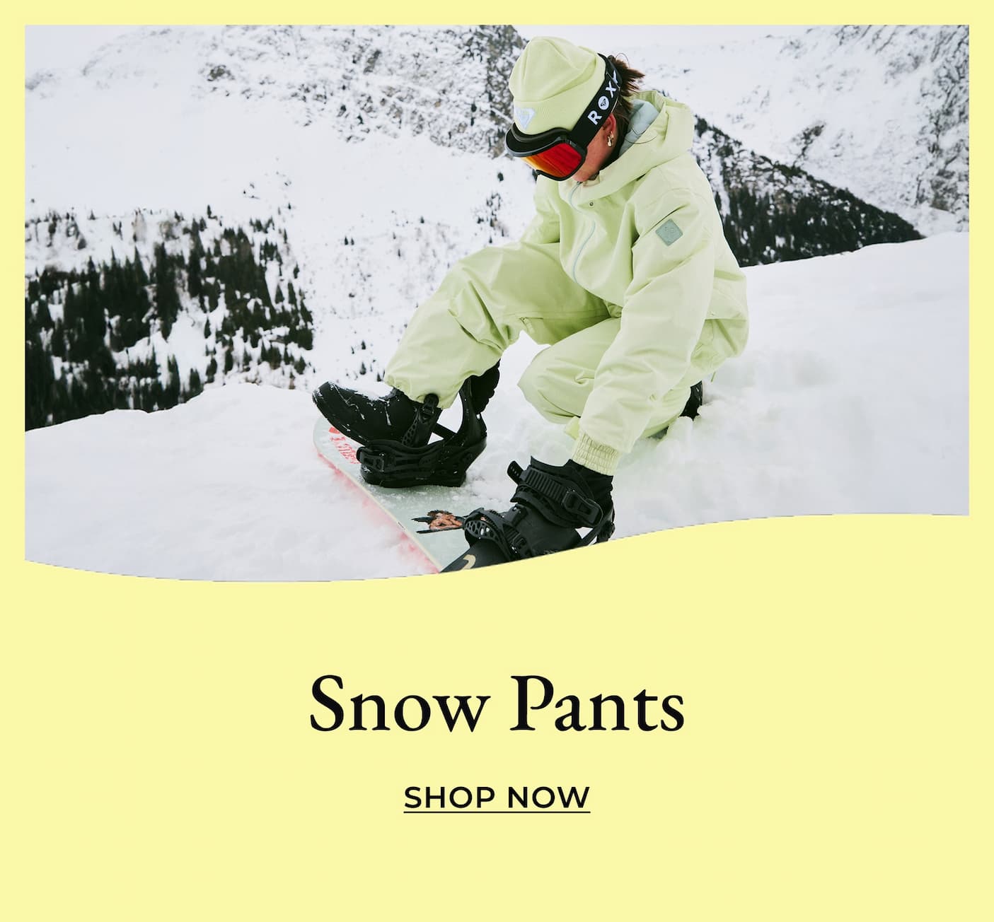 Snow Pants [Shop Now]