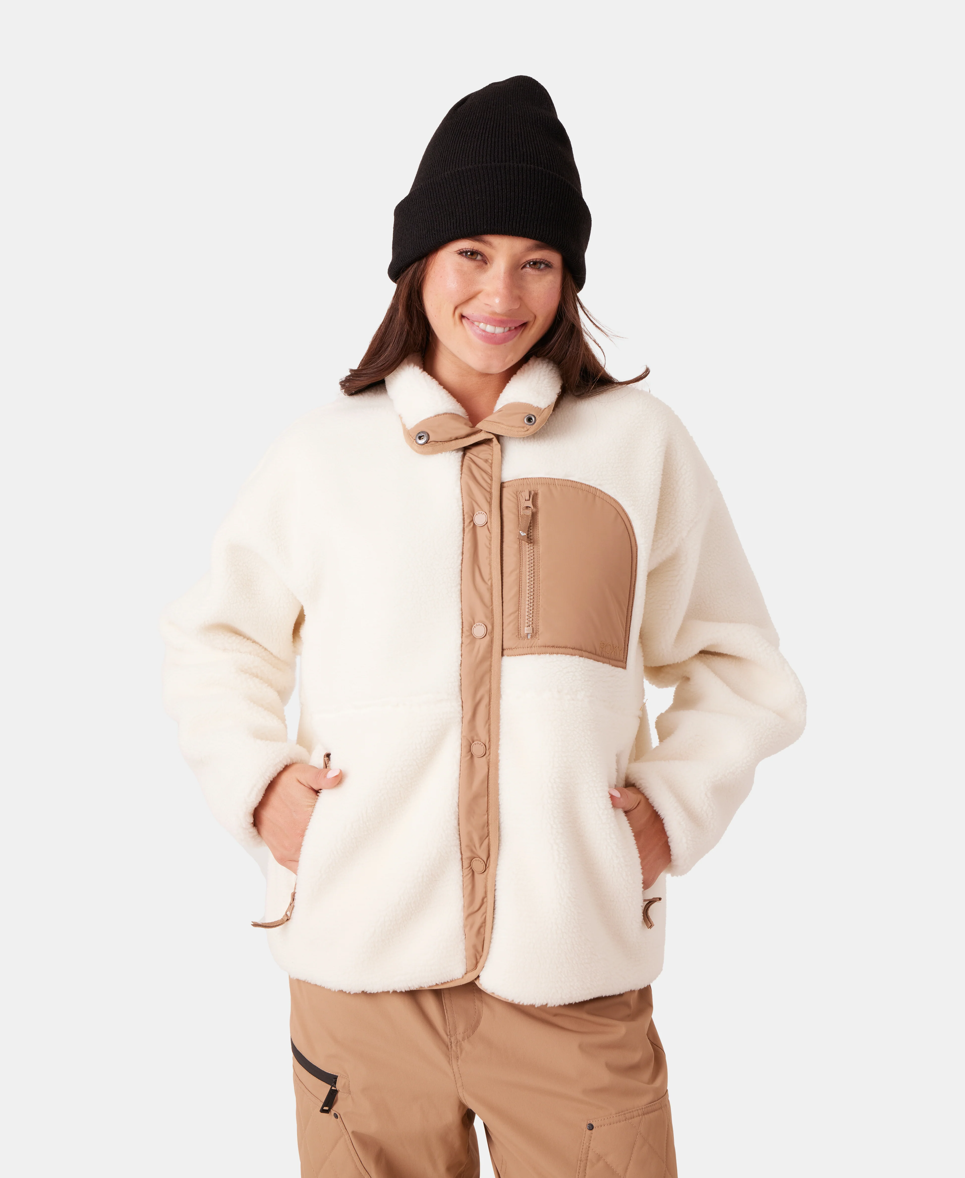 Image of Axel Bonded Sherpa Jacket