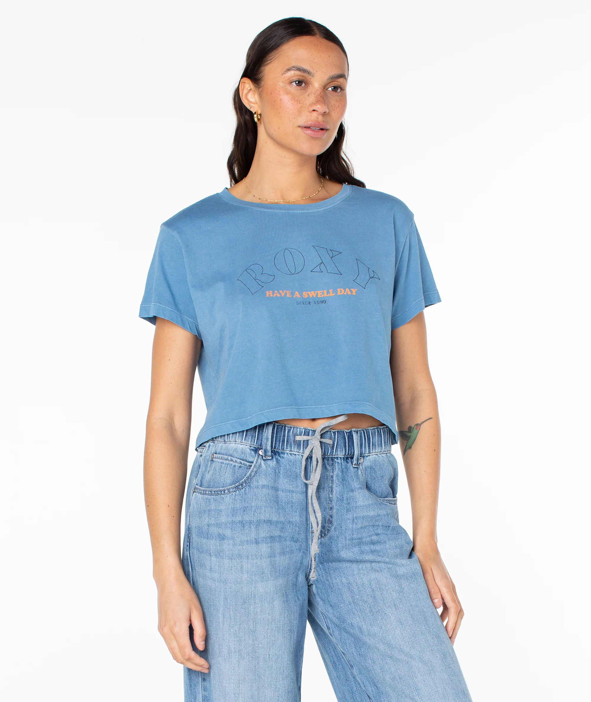 Image of Swell Day Cropped Boxy Tee