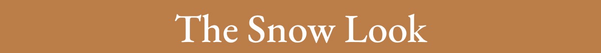 The Snow Look [Shop Now]