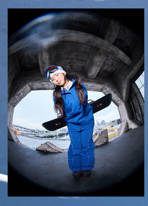Chloe Kim Jacket in Dazzling Blue