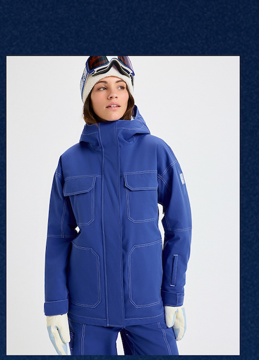 Chloe Kim Jacket in Dazzling Blue