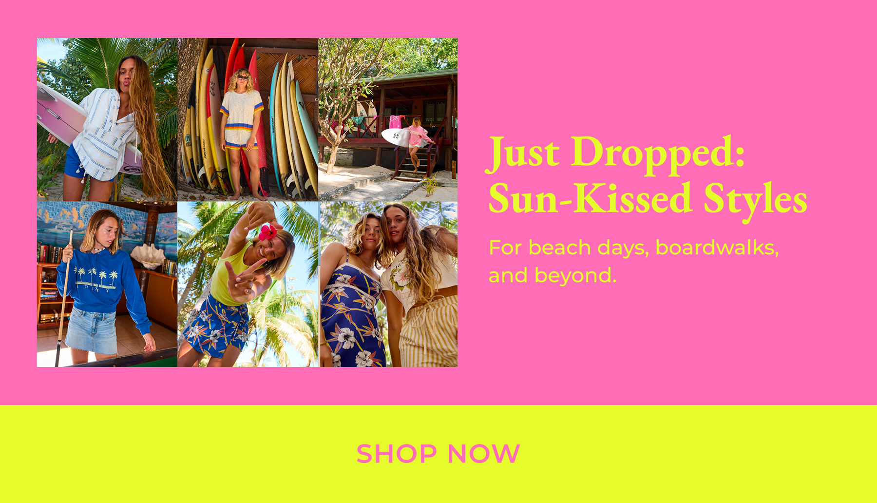 Just Dropped: Sun-Kissed Styles [Shop New Arrivals]