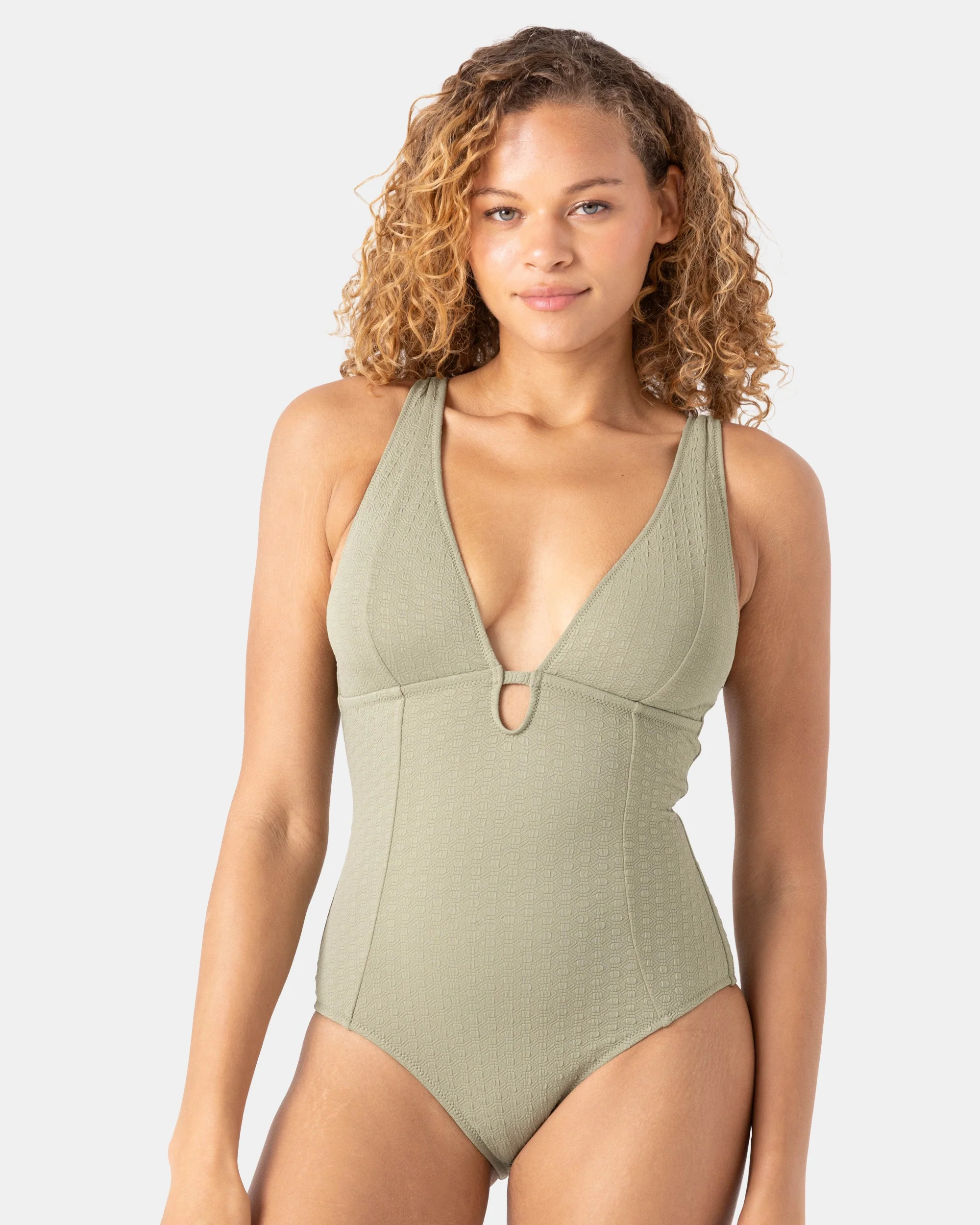 Image of Haleiwa Plunge One Piece Swimsuit