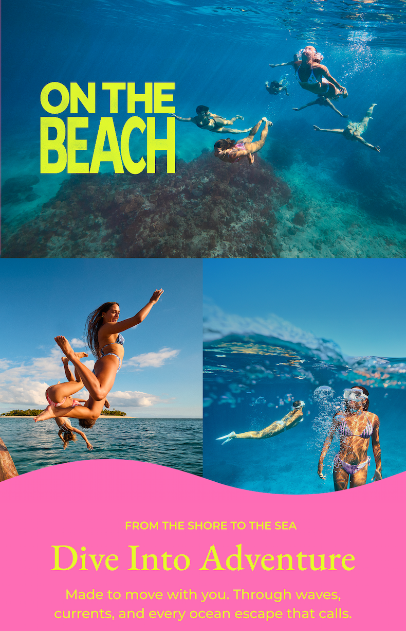 FROM THE SHORE TO THE SEA | Dive Into Adventure [SHOP NOW]