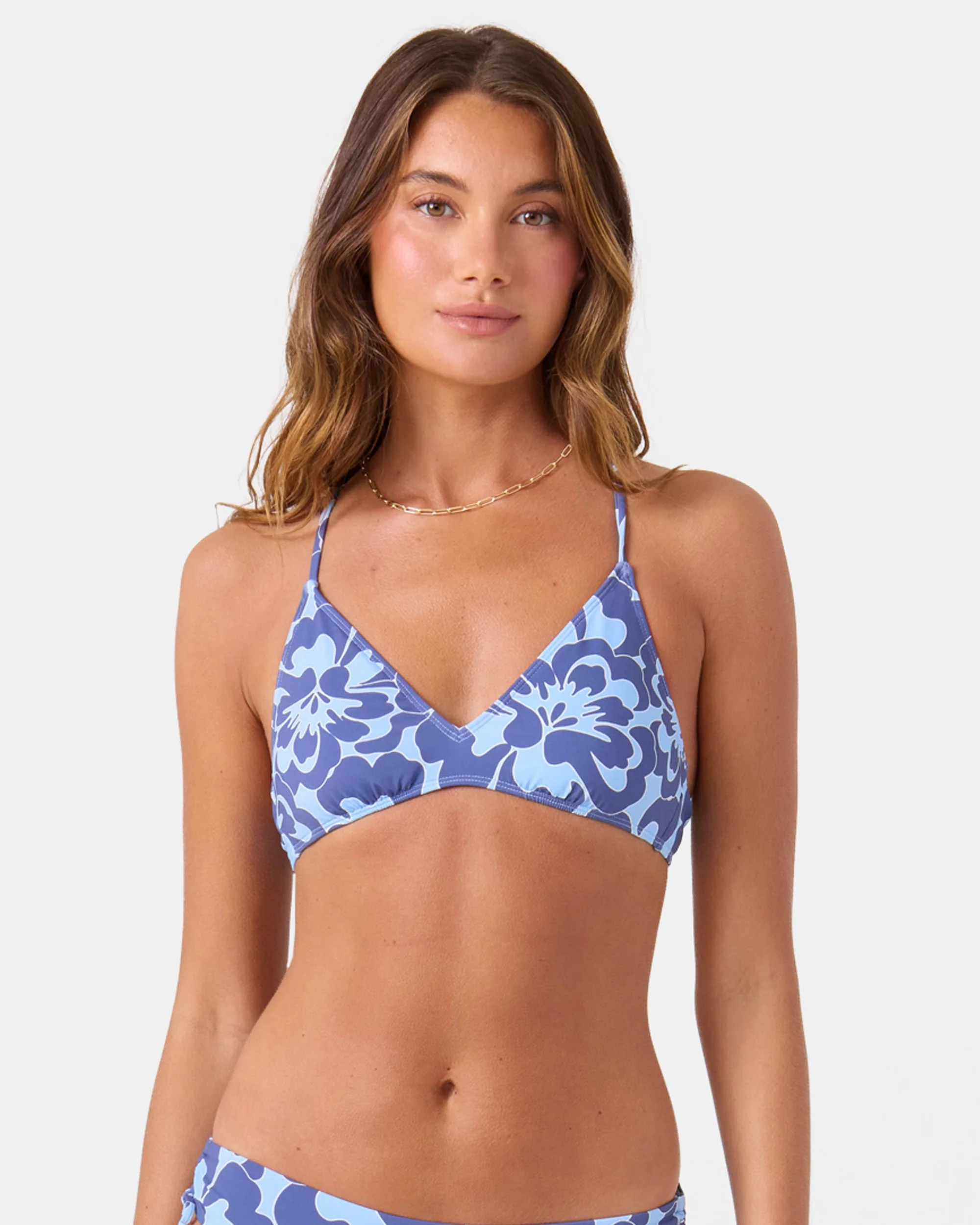 Image of Tropic Drift Athletic Triangle Bikini Top