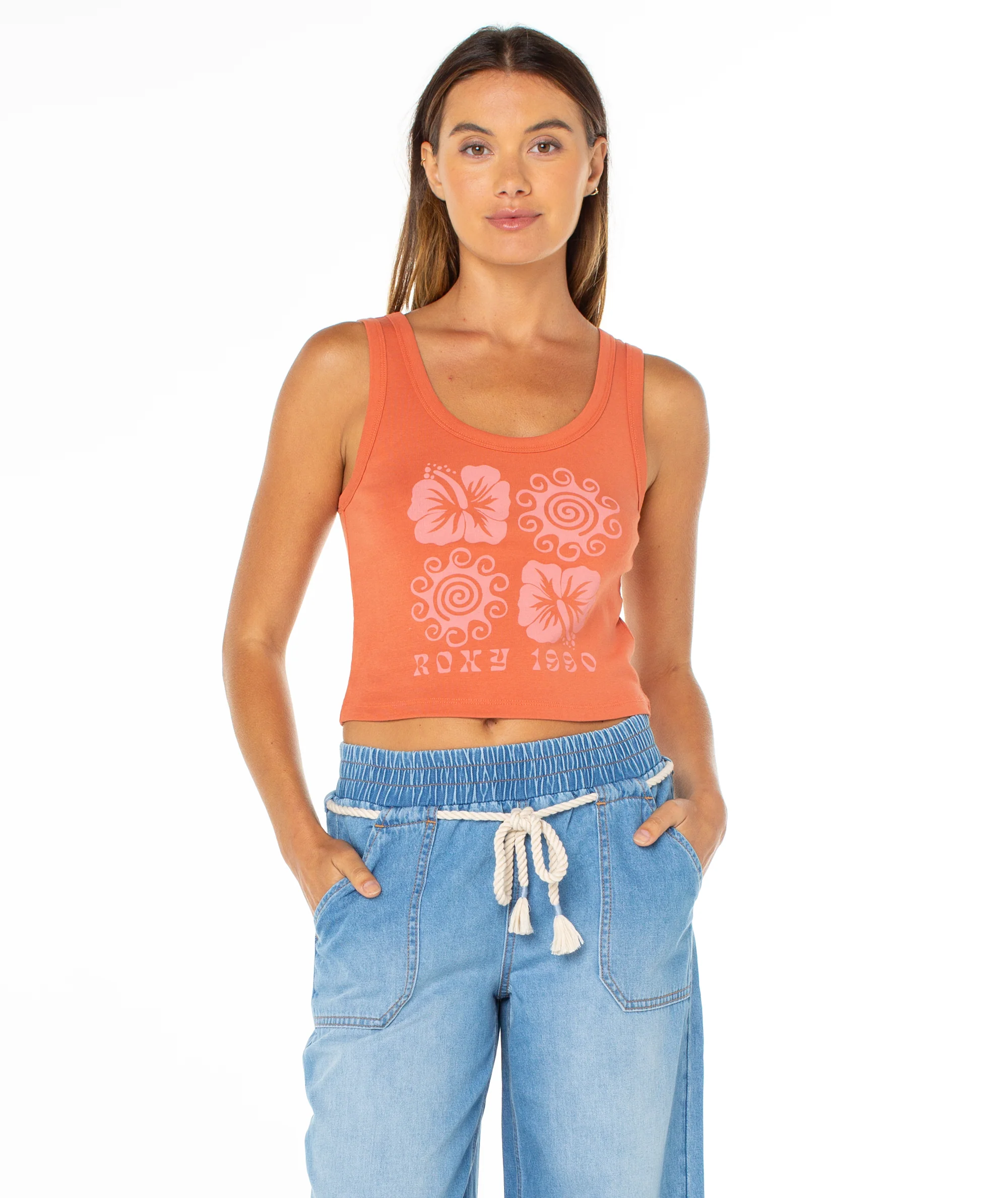Image of Hibiscus Swirl Top
