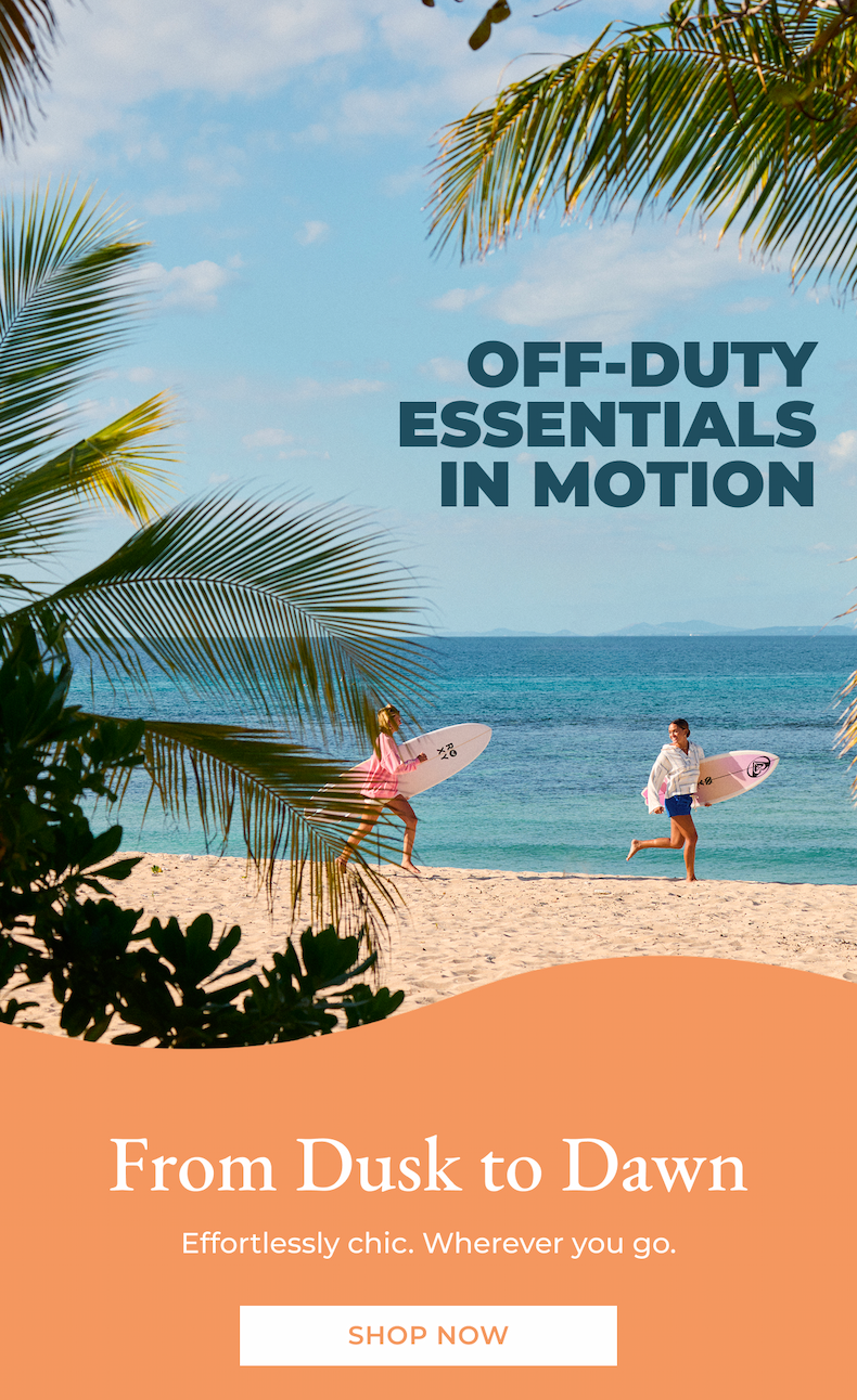 Off-Duty Essentials in Motion [Shop Now]