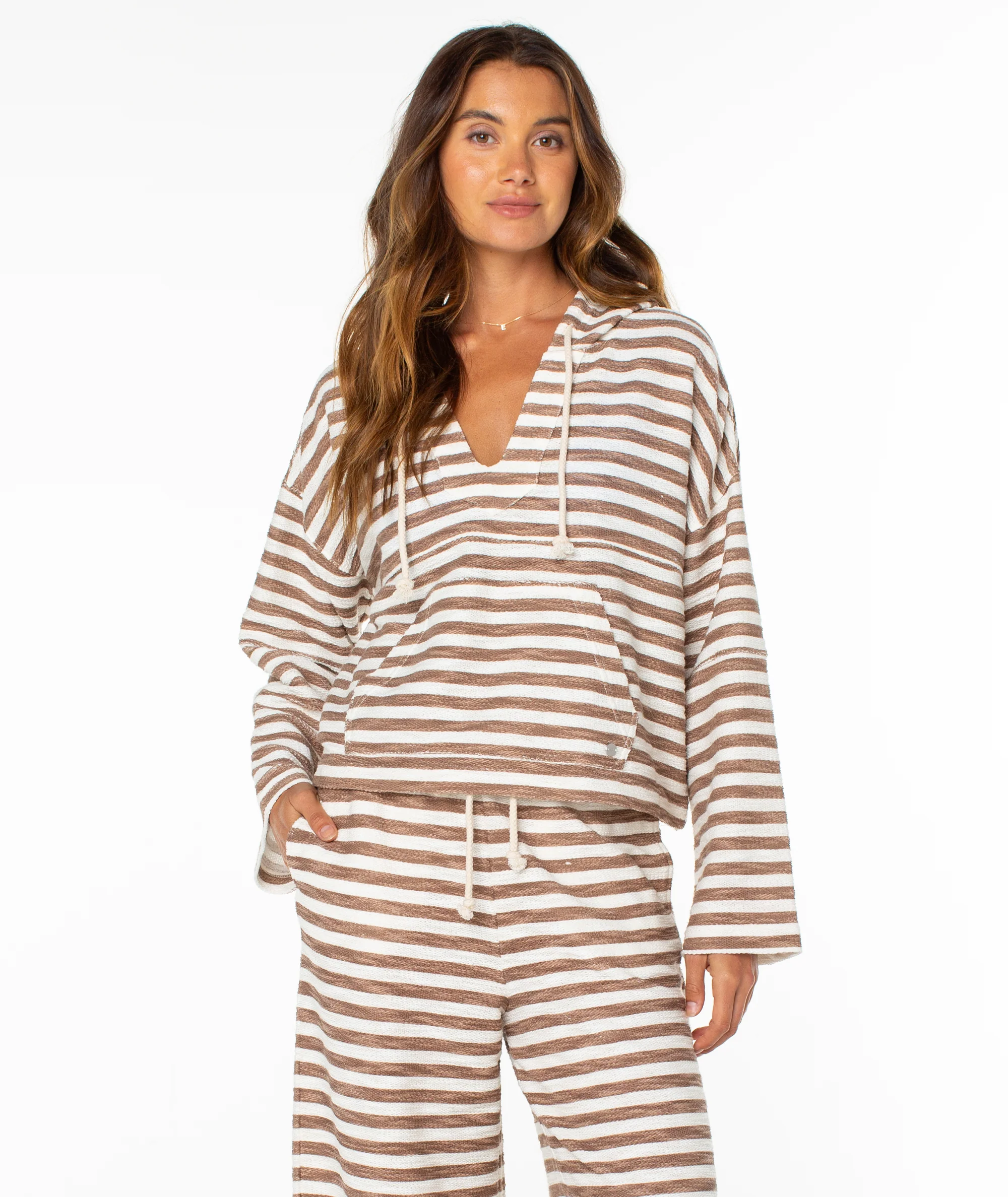 Image of Rich Coast Stripe Hoodie