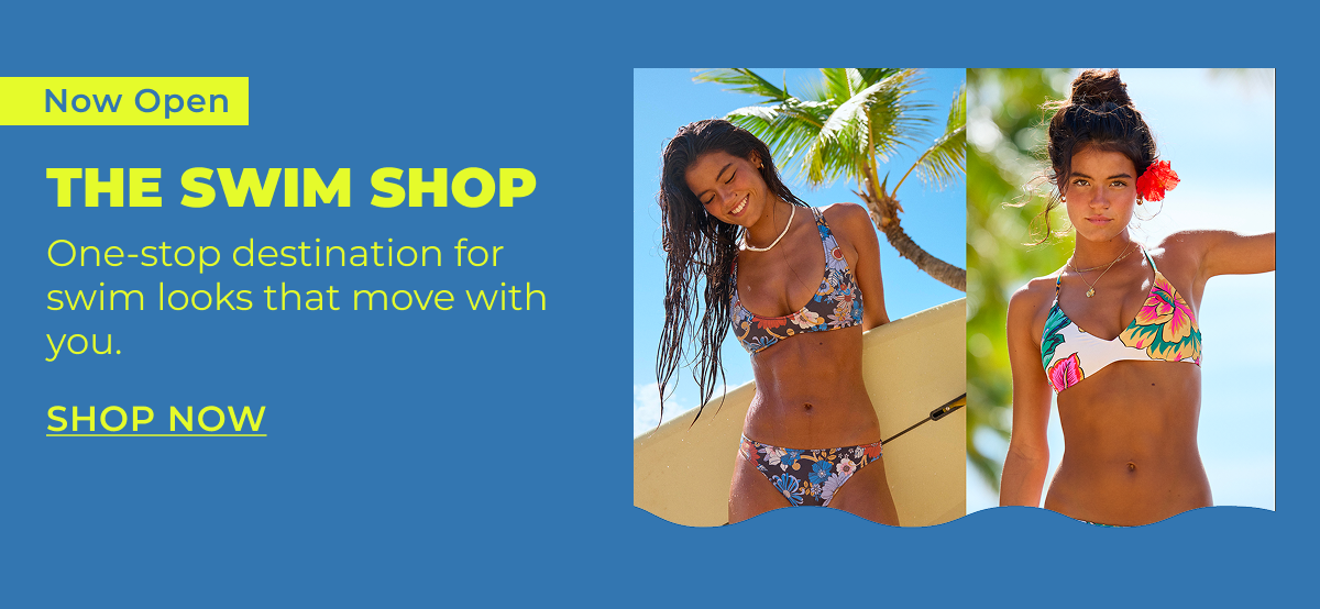 Now Open: The Swim Shop [Shop Now]