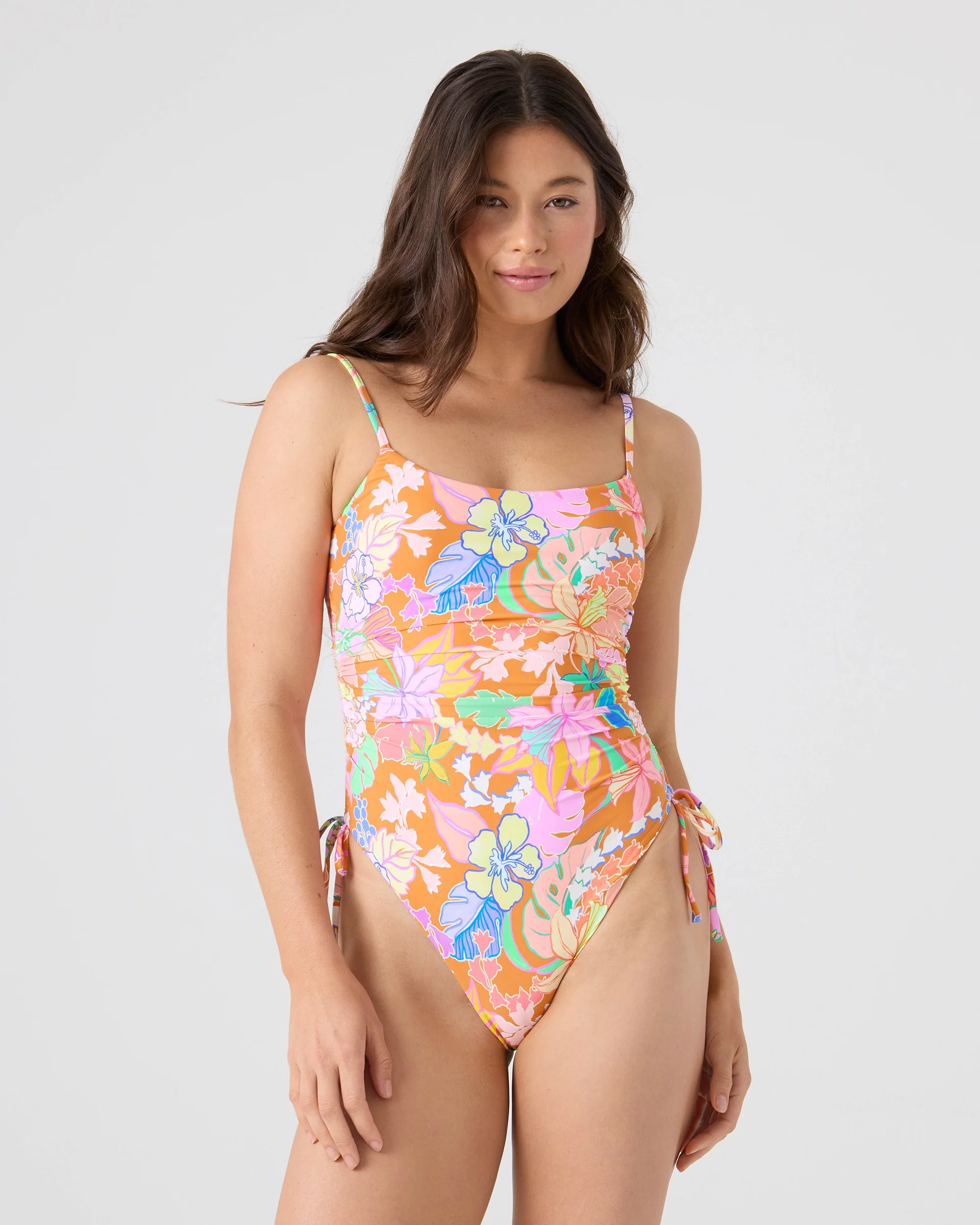 Image of Lei It On Me Adjustable Side One Piece Swimsuit
