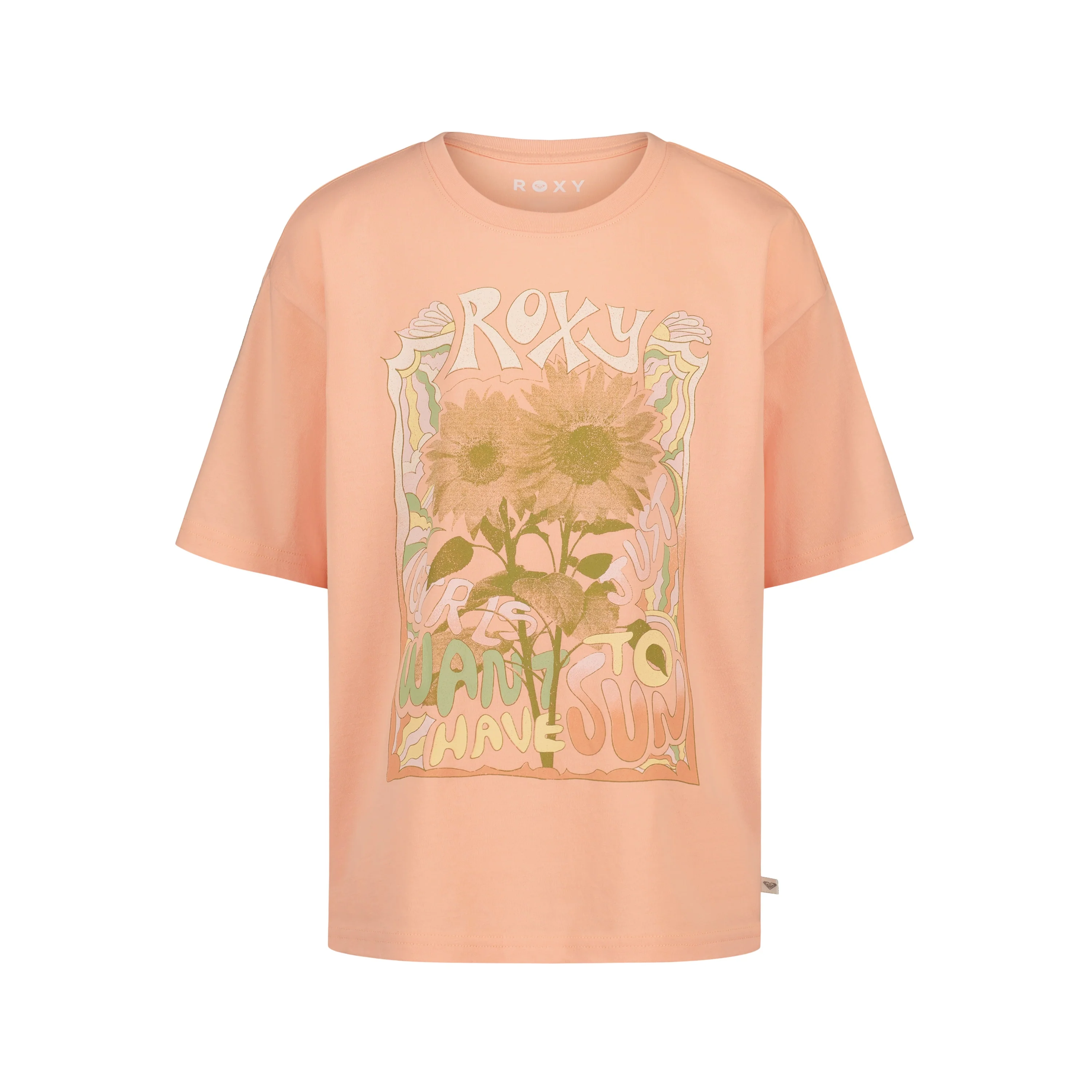 Image of Girls' Sunshine Oversized Tee