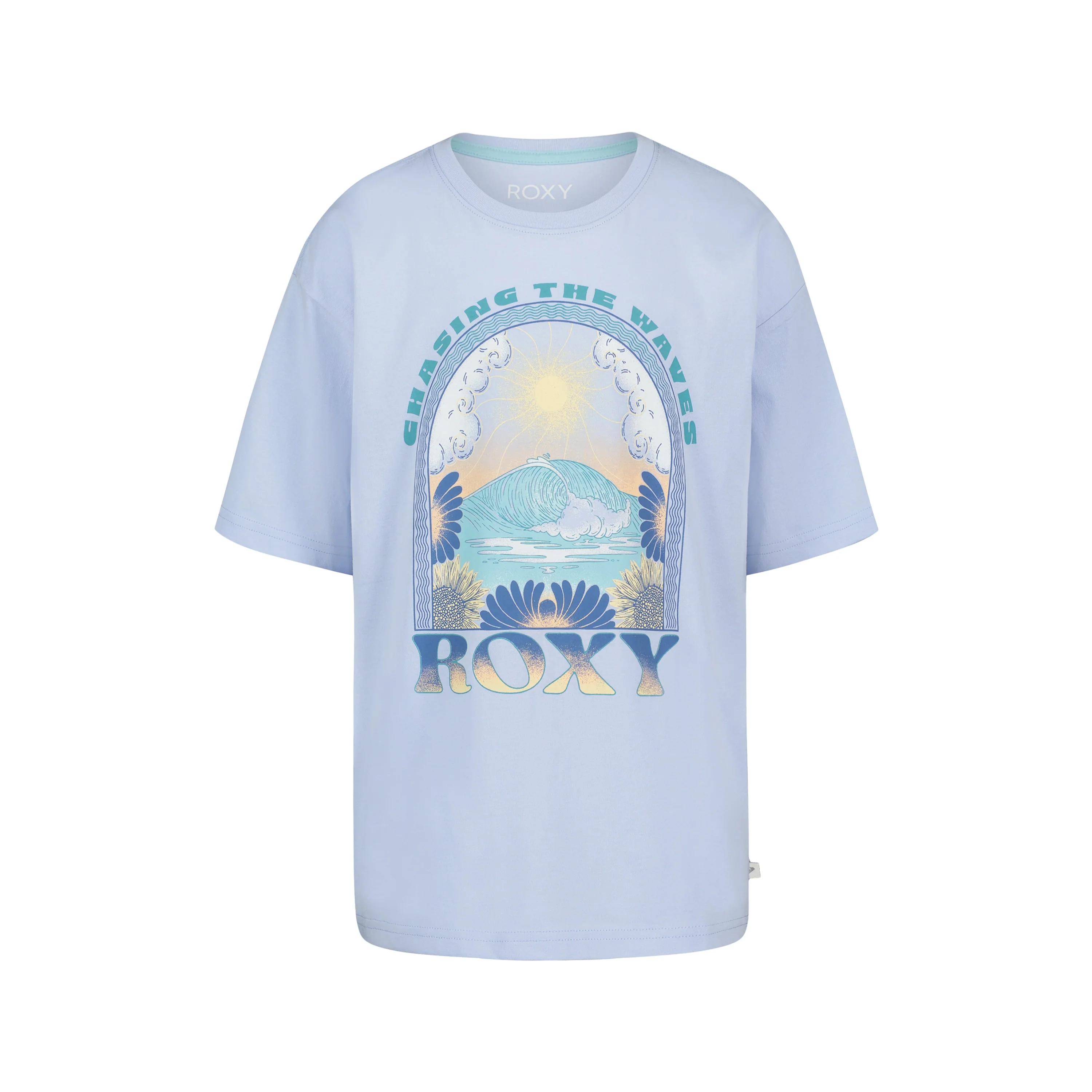 Image of Girls' Chasing Waves Oversized Tee