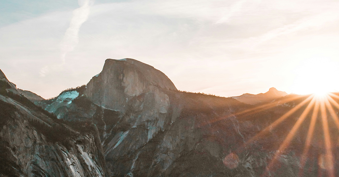 Half Dome at Sunrise